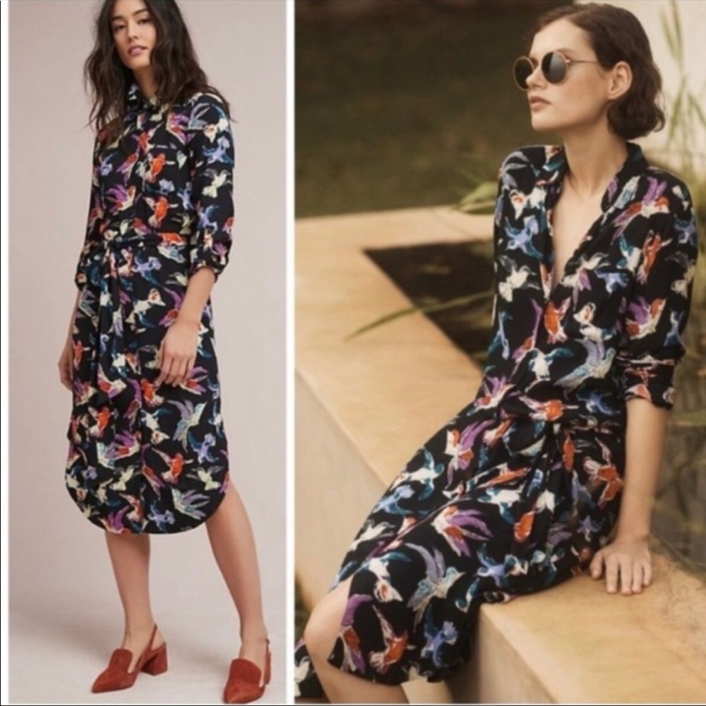 Anthropologie Maeve Martina Shirtdress